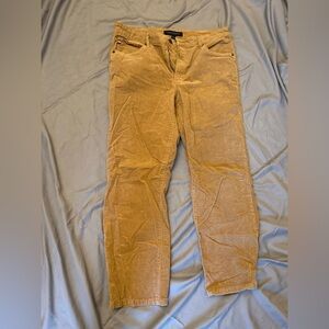 Women’s Tommy Hilfiger Camel Corduroy Trousers 14